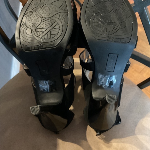 Black Cage Heels - Picture 5 of 8